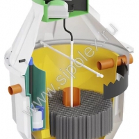 AQUOR ProST 0.75 PR Mini  - Эко-Фабрика-производитель очистных систем,бельепровода и мусоропровода
