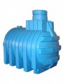 Накопительная канализационная емкость односекционная из пластика объем 4 м3 - Эко-Фабрика-производитель очистных систем,бельепровода и мусоропровода