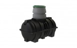Накопительная канализационная емкость односекционная из пластика объем 2 м3 - Эко-Фабрика-производитель очистных систем,бельепровода и мусоропровода