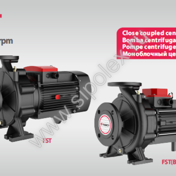 Насосы из чугуна моноблочные консольные центробежные FST-FS-FS4-FSM FST4 RUS  - Эко-Фабрика-производитель очистных систем,бельепровода и мусоропровода